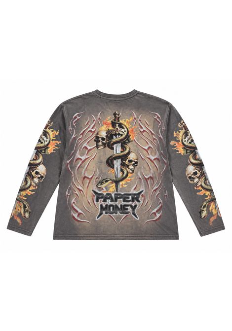 T-shirt con stampa PAPER MONEY | SOAR LONG SLEEVEASPHLT
